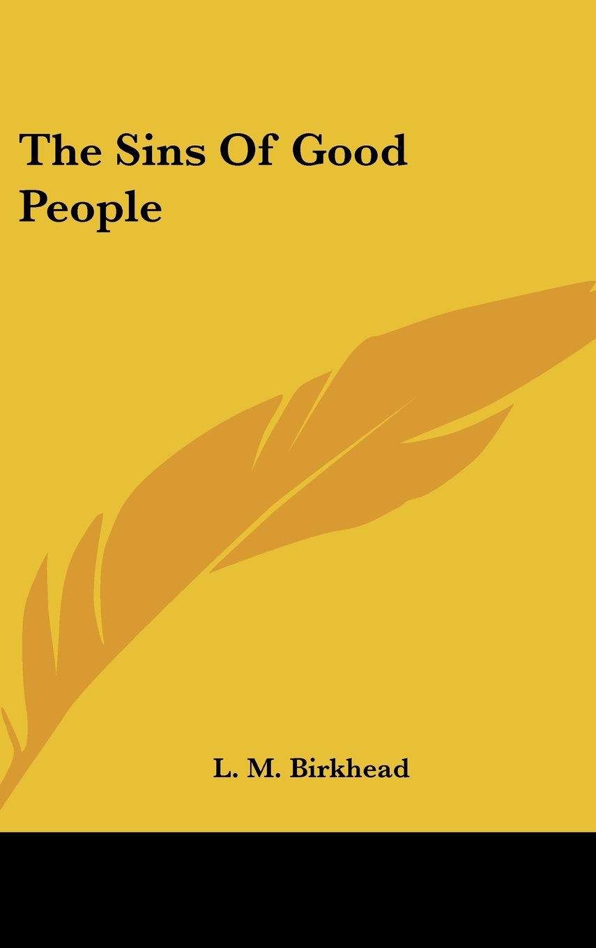 The Sins Of Good People Books