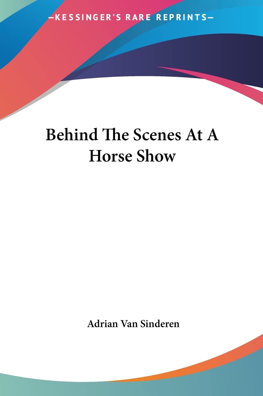 Behind The Scenes At A Horse Show Mathematics