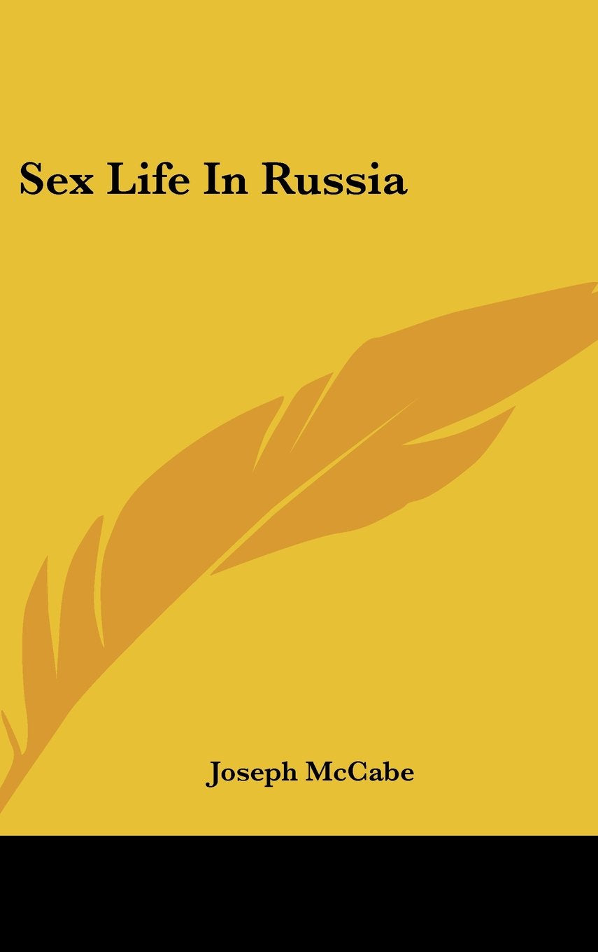 Sex Life In Russia Books
