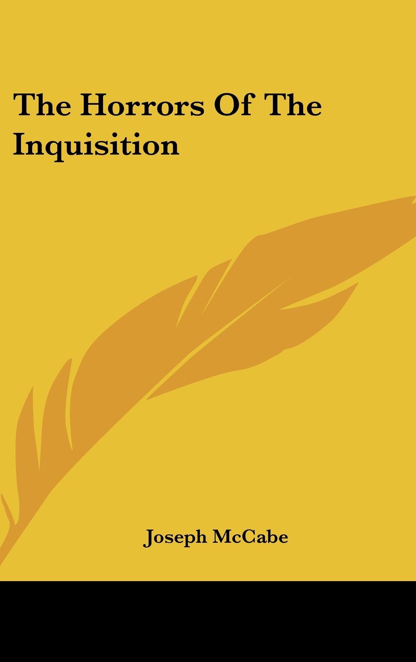 The Horrors Of The Inquisition Books