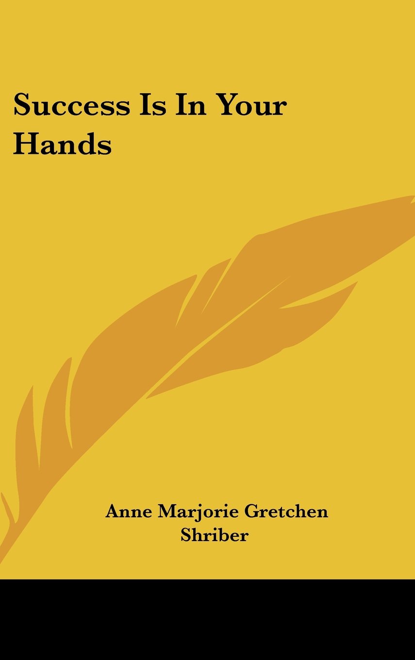 Success Is In Your Hands Books