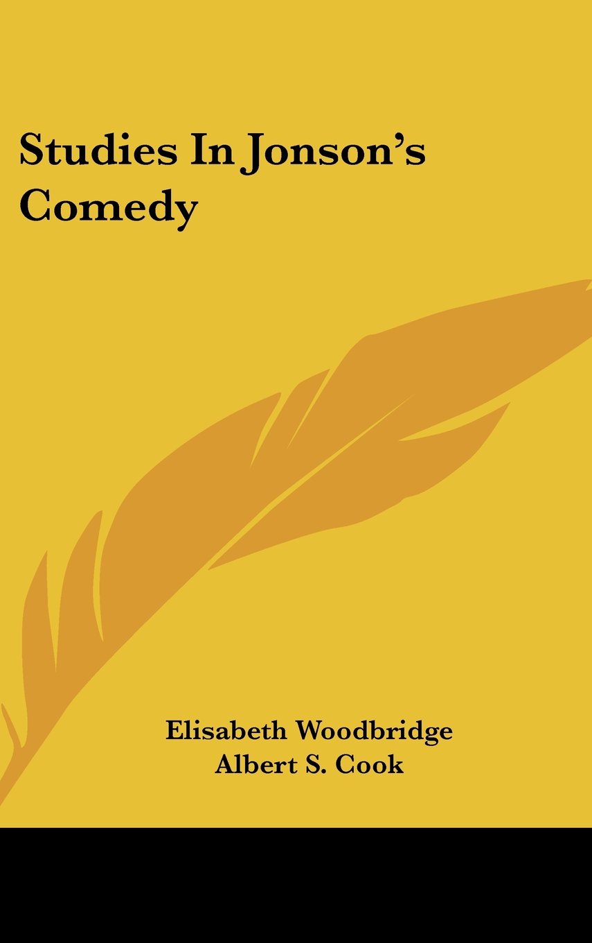 Product Image: Studies In Jonson's Comedy