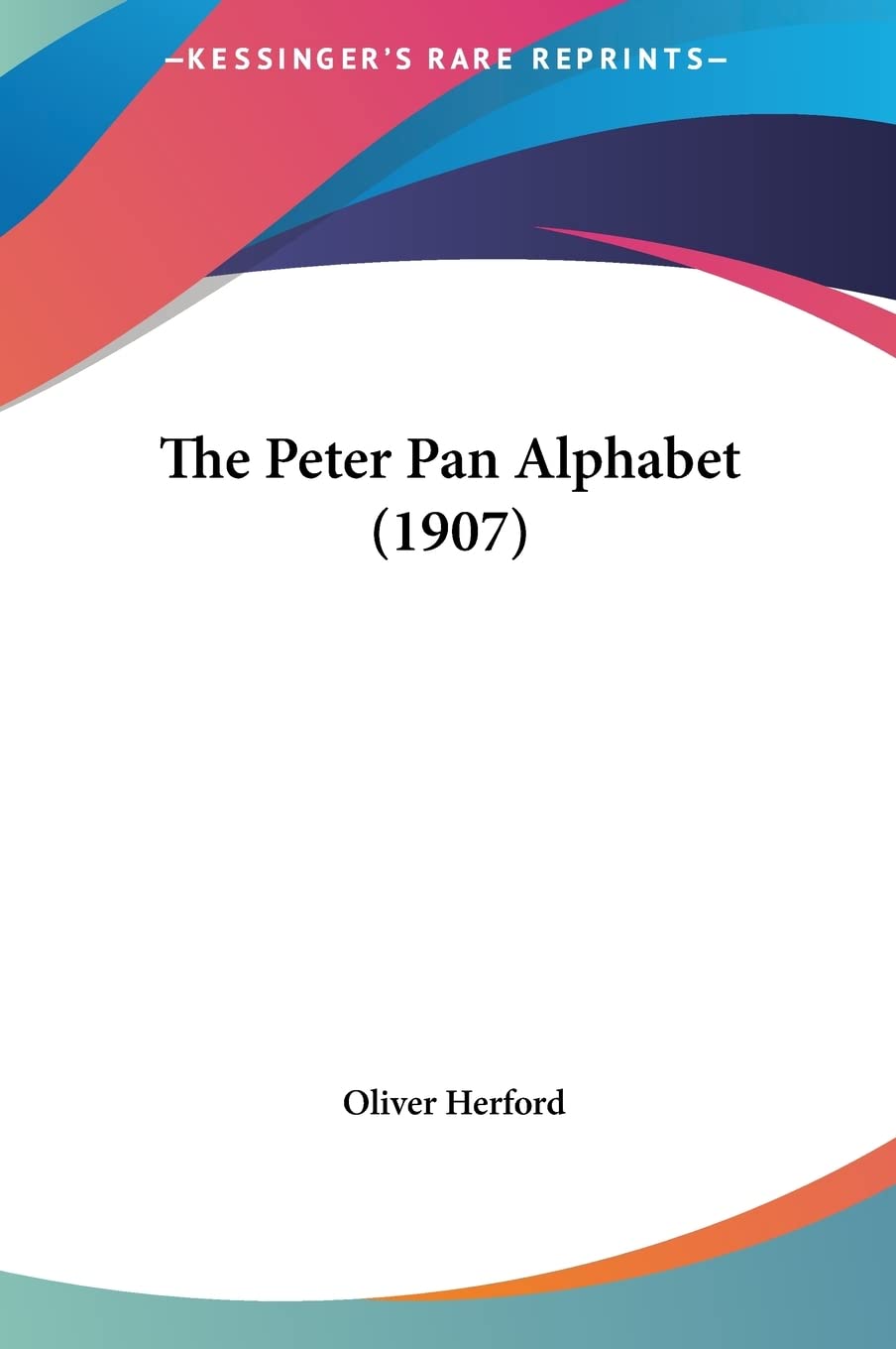 The Peter Pan Alphabet (1907) Contemporary literature Books