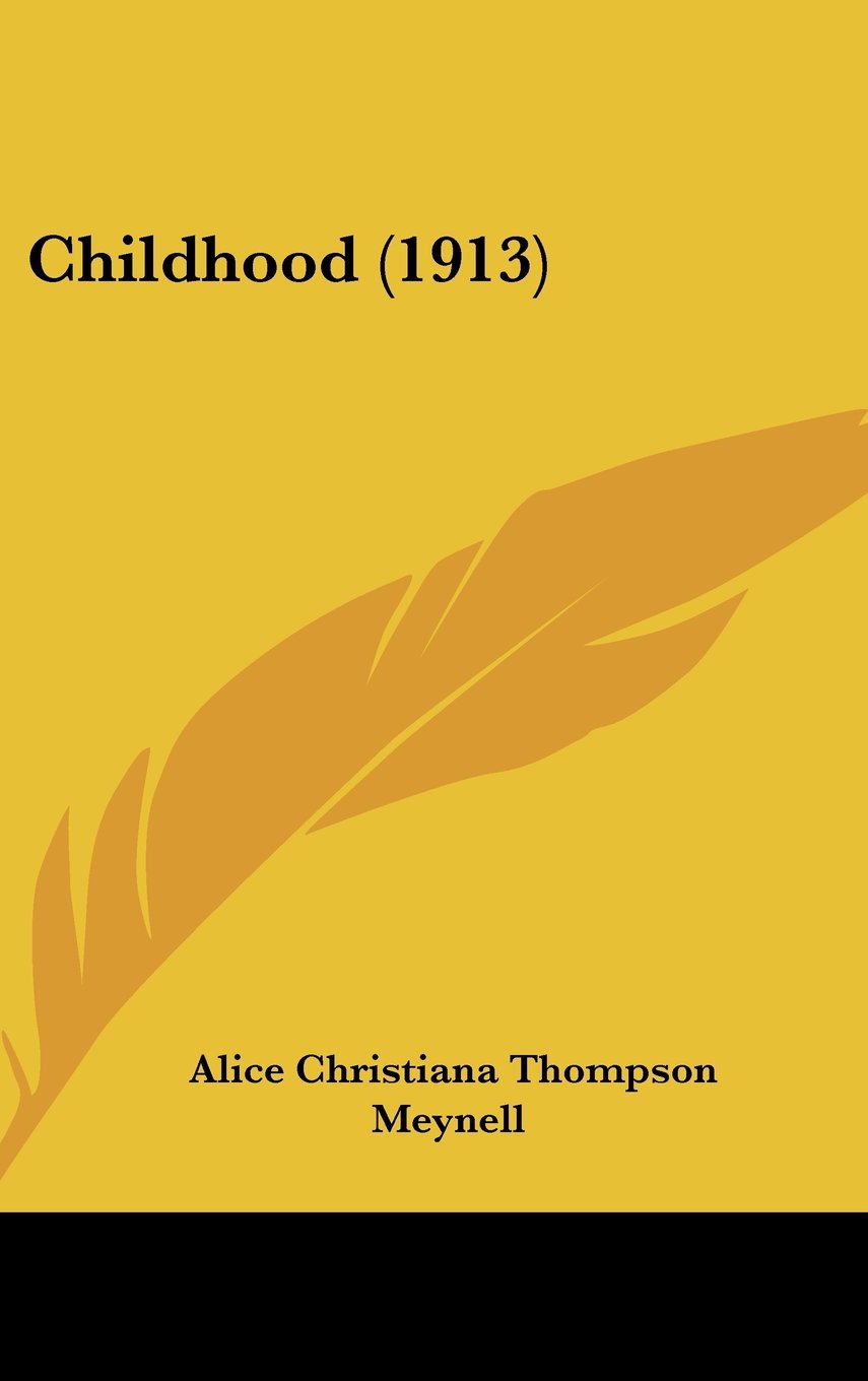 Childhood (1913) Books