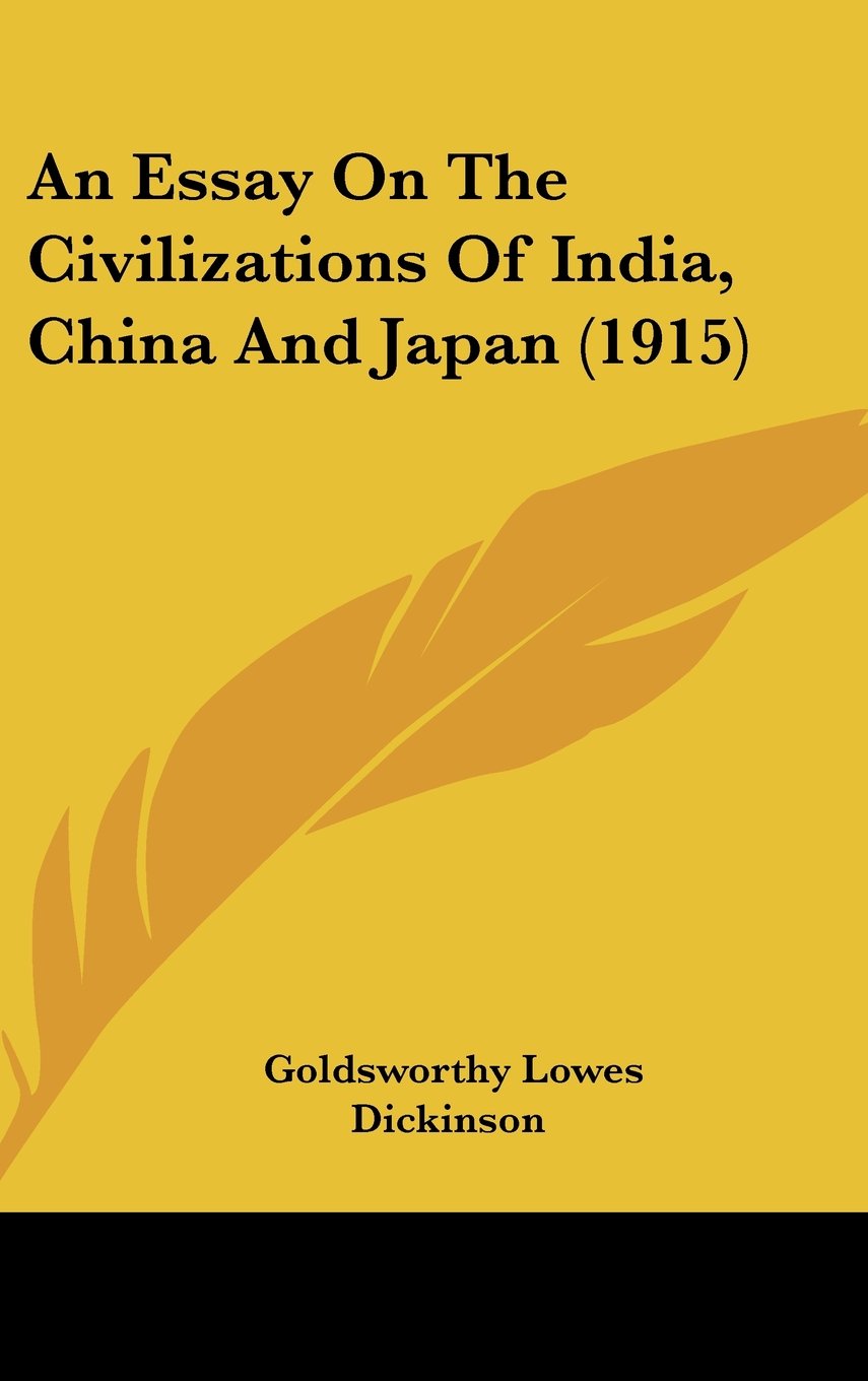 An Essay On The Civilizations Of India, China And Japan (1915) Books