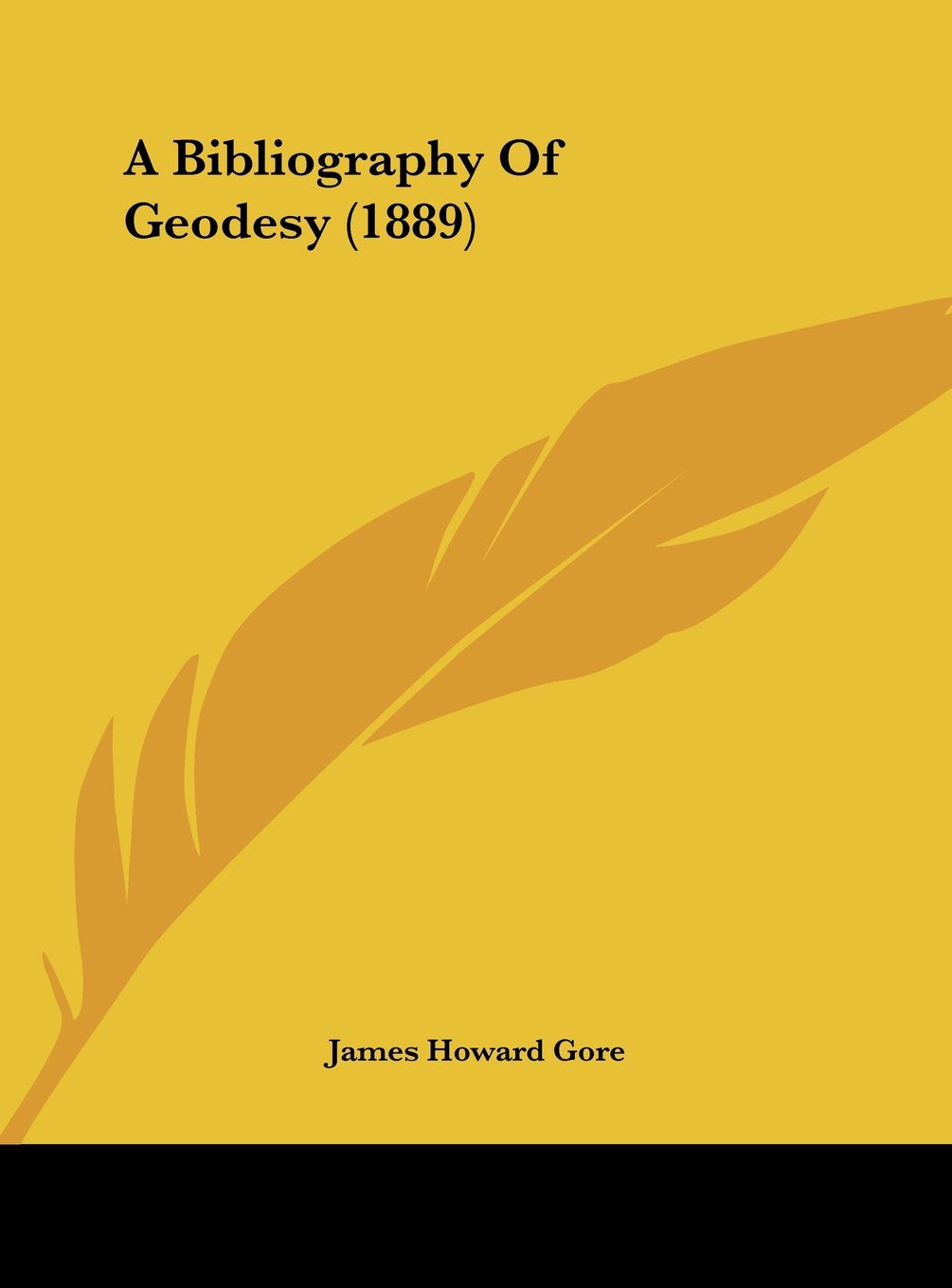 A Bibliography Of Geodesy (1889) Contemporary literature