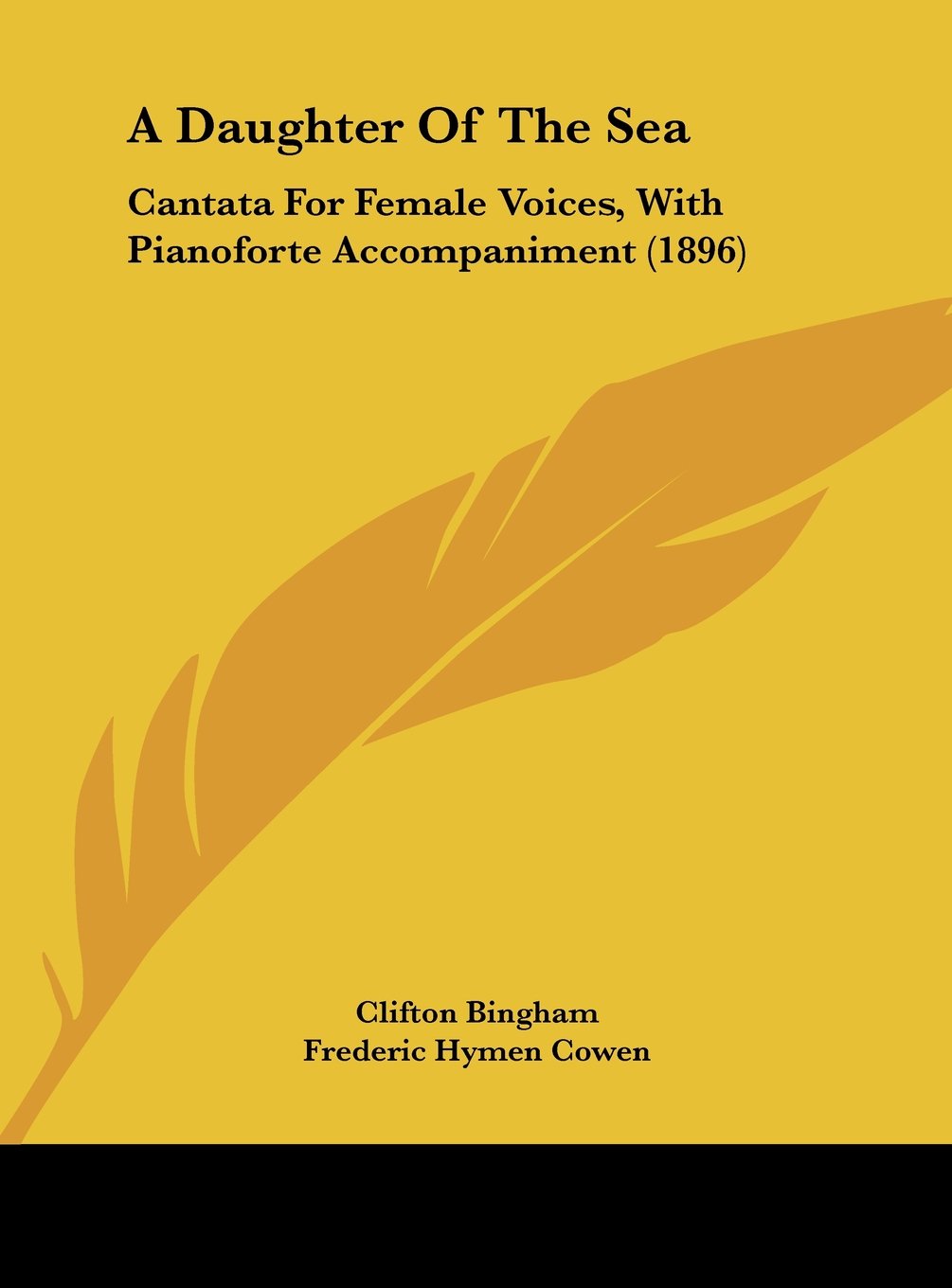 A Daughter Of The Sea: Cantata For Female Voices, With Pianoforte Accompaniment (1896) Contemporary literature