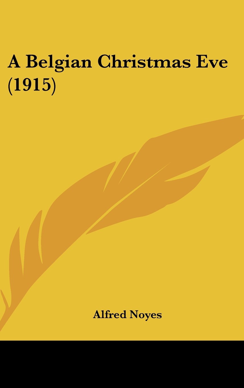 A Belgian Christmas Eve (1915) Contemporary literature