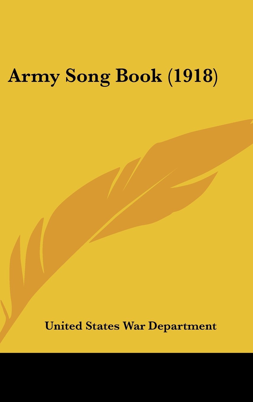 Army Song Book (1918) Contemporary literature