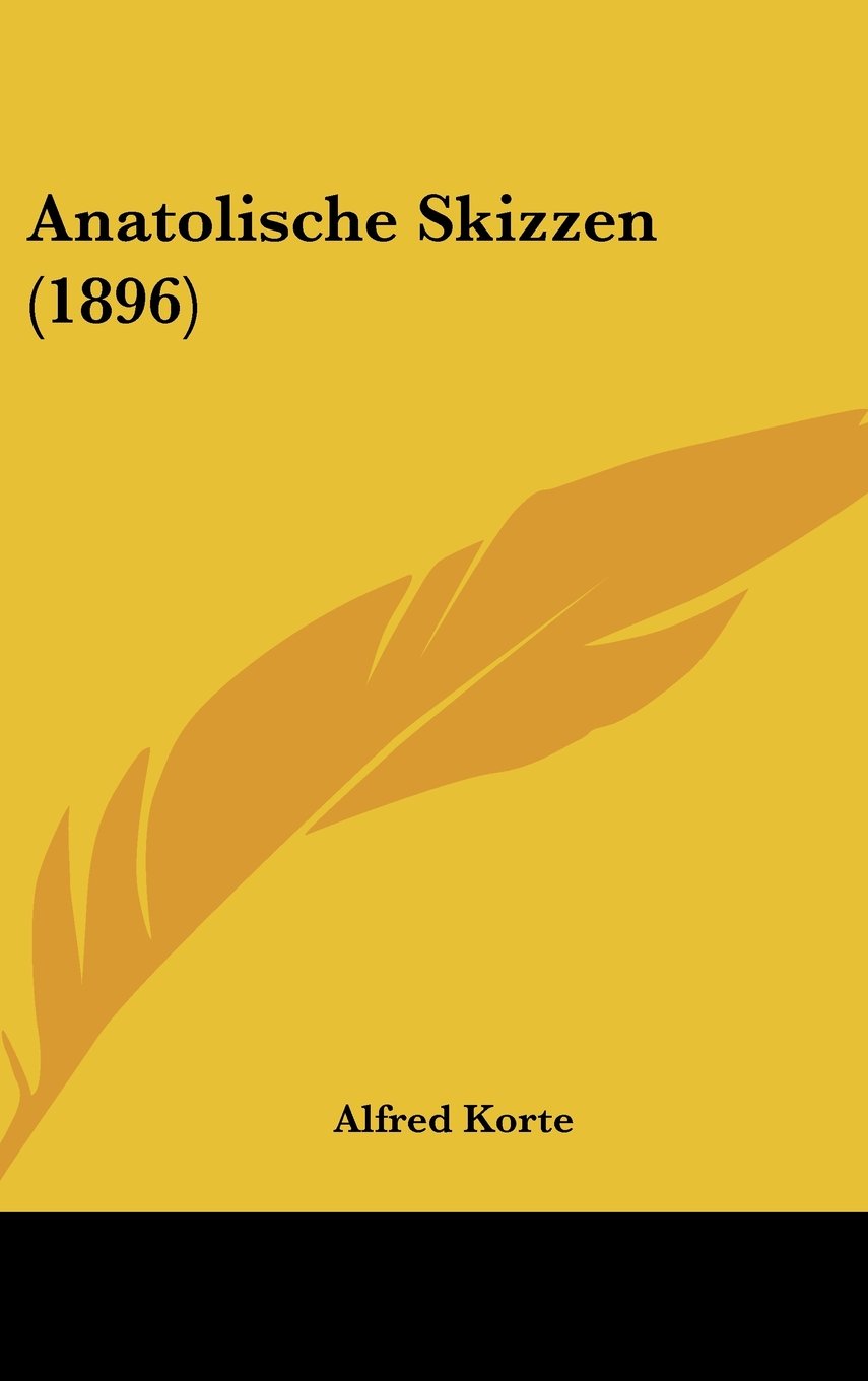 Anatolische Skizzen (1896) Contemporary literature