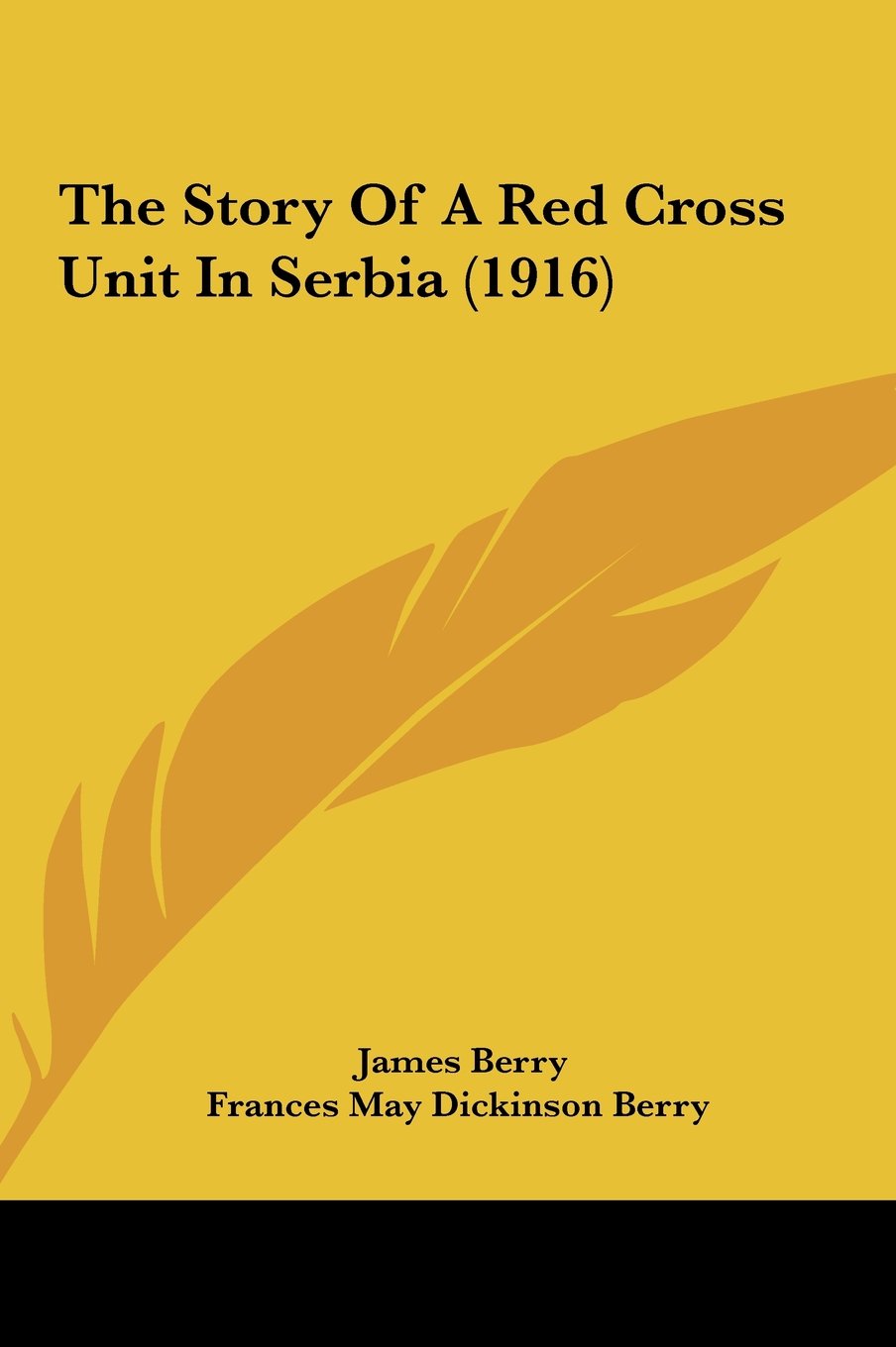 The Story Of A Red Cross Unit In Serbia (1916) Memories