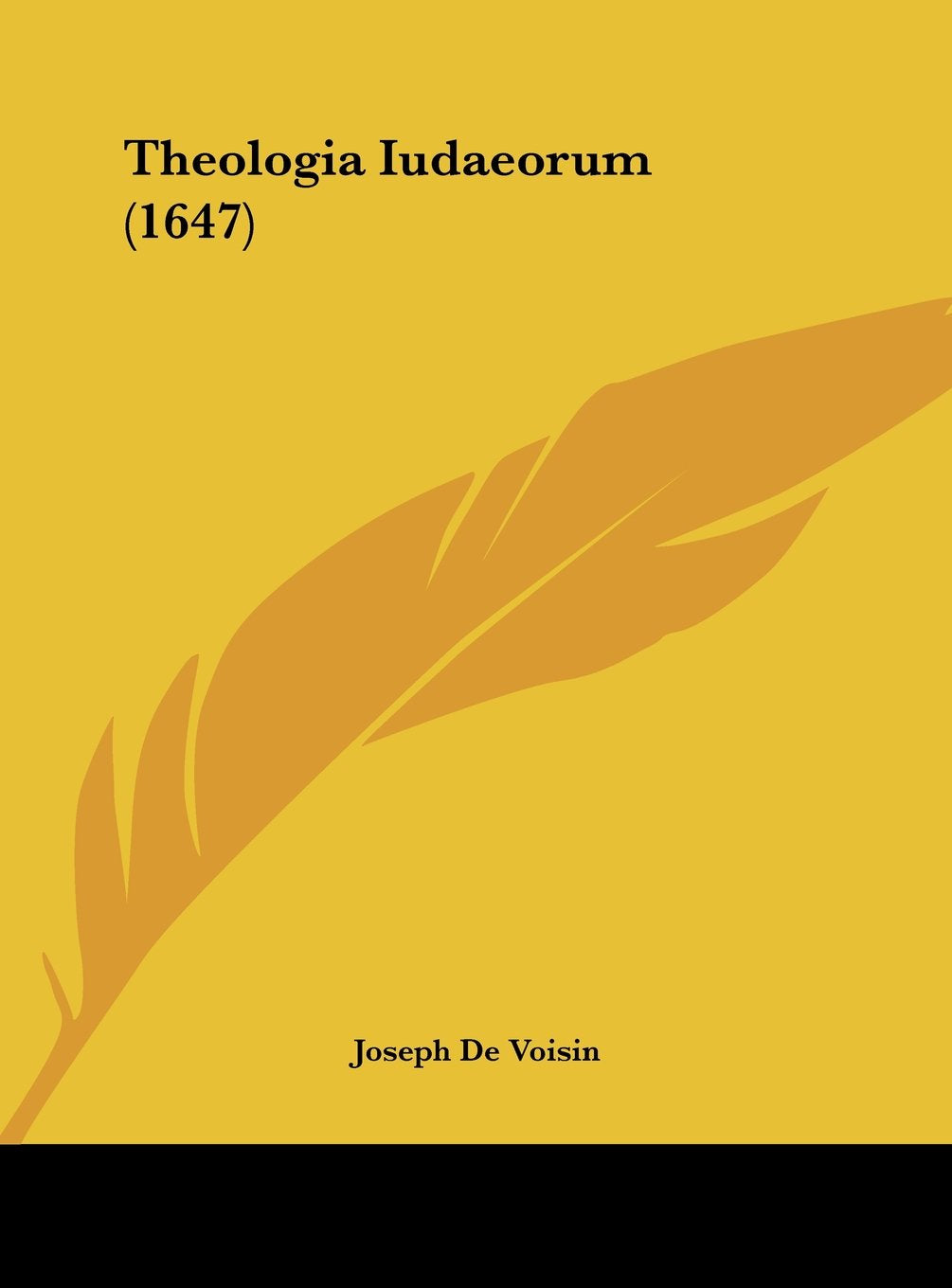 Theologia Iudaeorum (1647) Contemporary literature