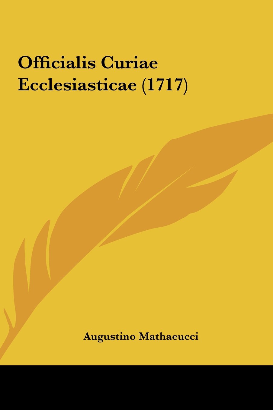 Officialis Curiae Ecclesiasticae (1717) Contemporary literature