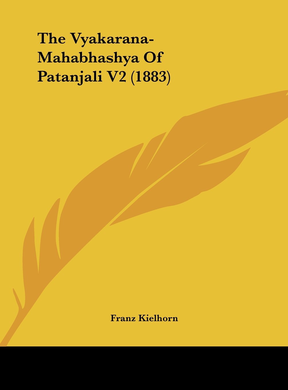 The Vyakarana-Mahabhashya of Patanjali V2 (1883) Contemporary literature