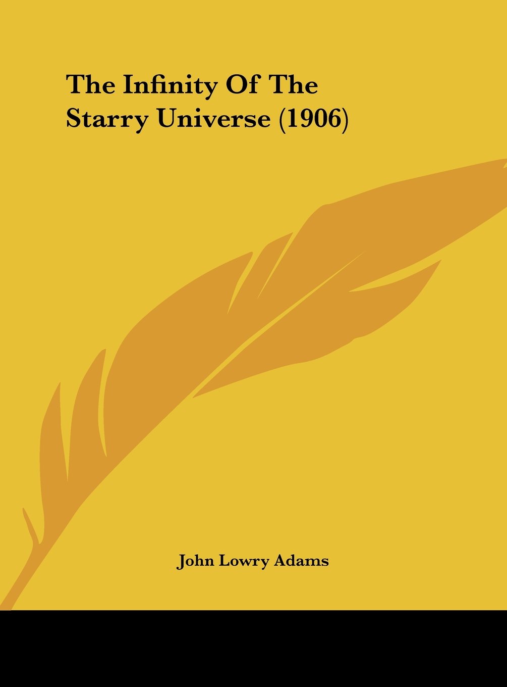 The Infinity Of The Starry Universe (1906) Contemporary literature