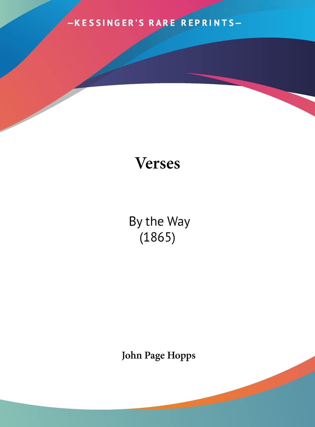 Product Image: Verses: By the Way (1865)