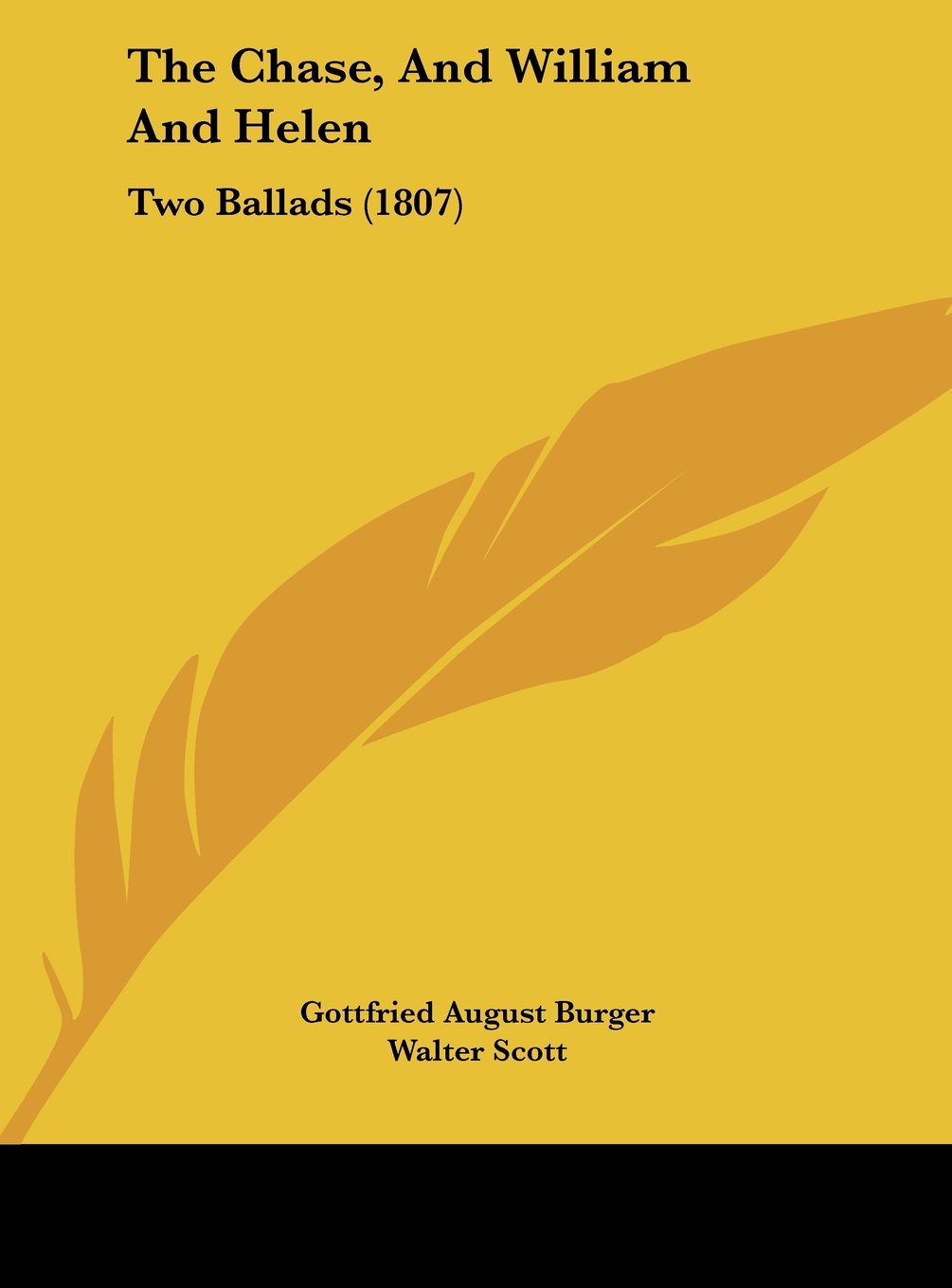 The Chase, And William And Helen: Two Ballads (1807) Contemporary literature