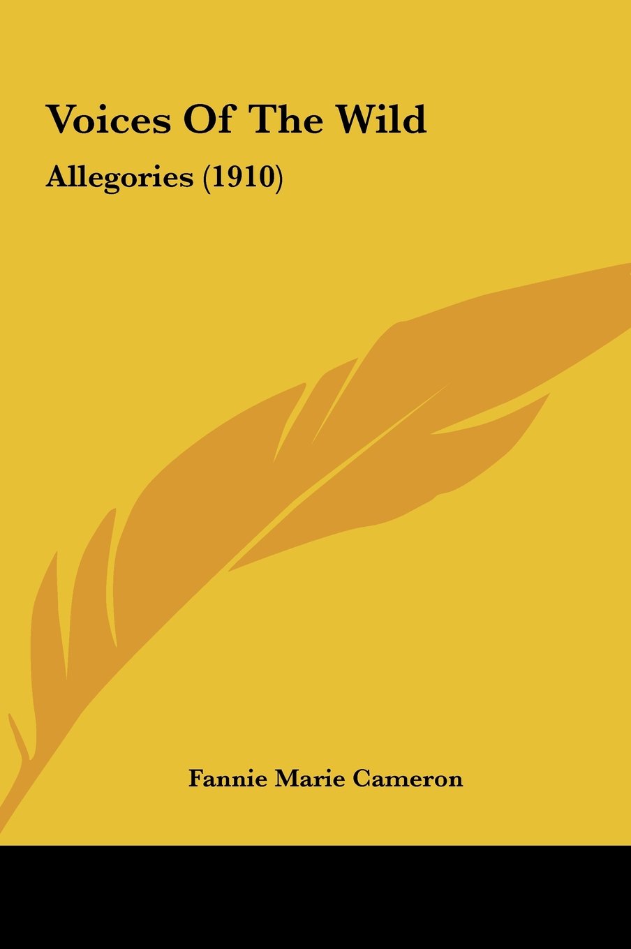 Voices Of The Wild: Allegories (1910) Contemporary literature