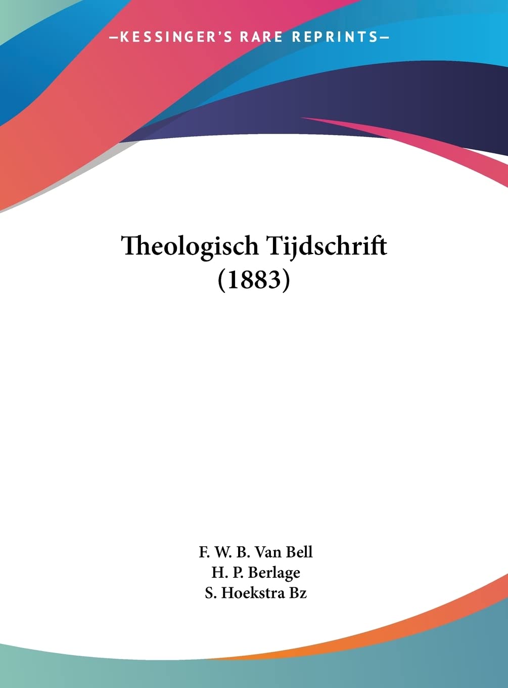 Theologisch Tijdschrift (1883) Contemporary literature