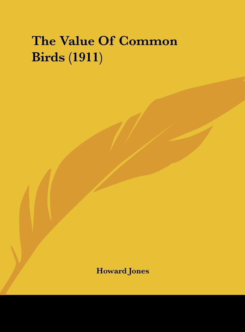 The Value Of Common Birds (1911) Contemporary literature