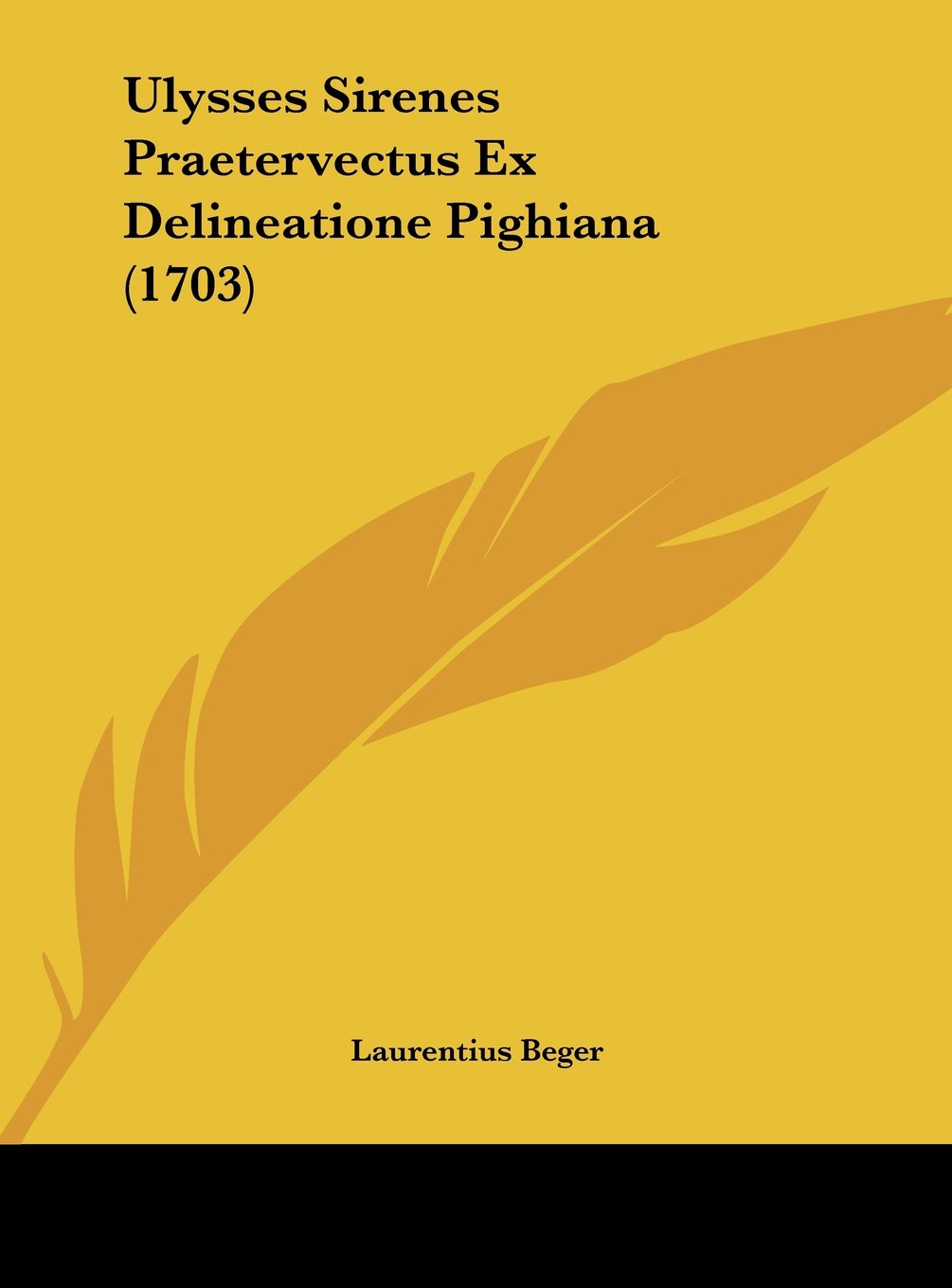 Ulysses Sirenes Praetervectus Ex Delineatione Pighiana (1703) Contemporary literature