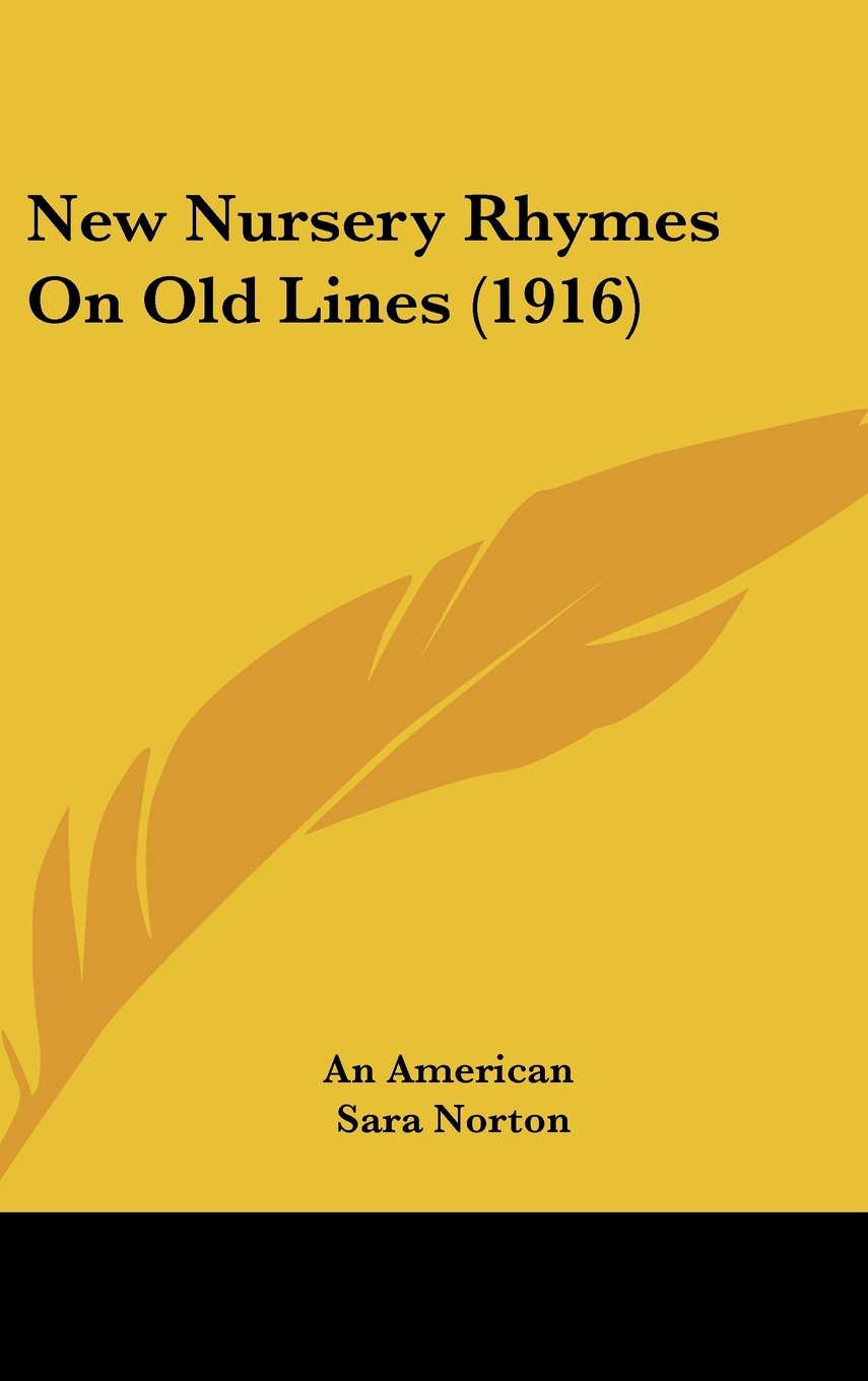 New Nursery Rhymes On Old Lines (1916) Contemporary literature