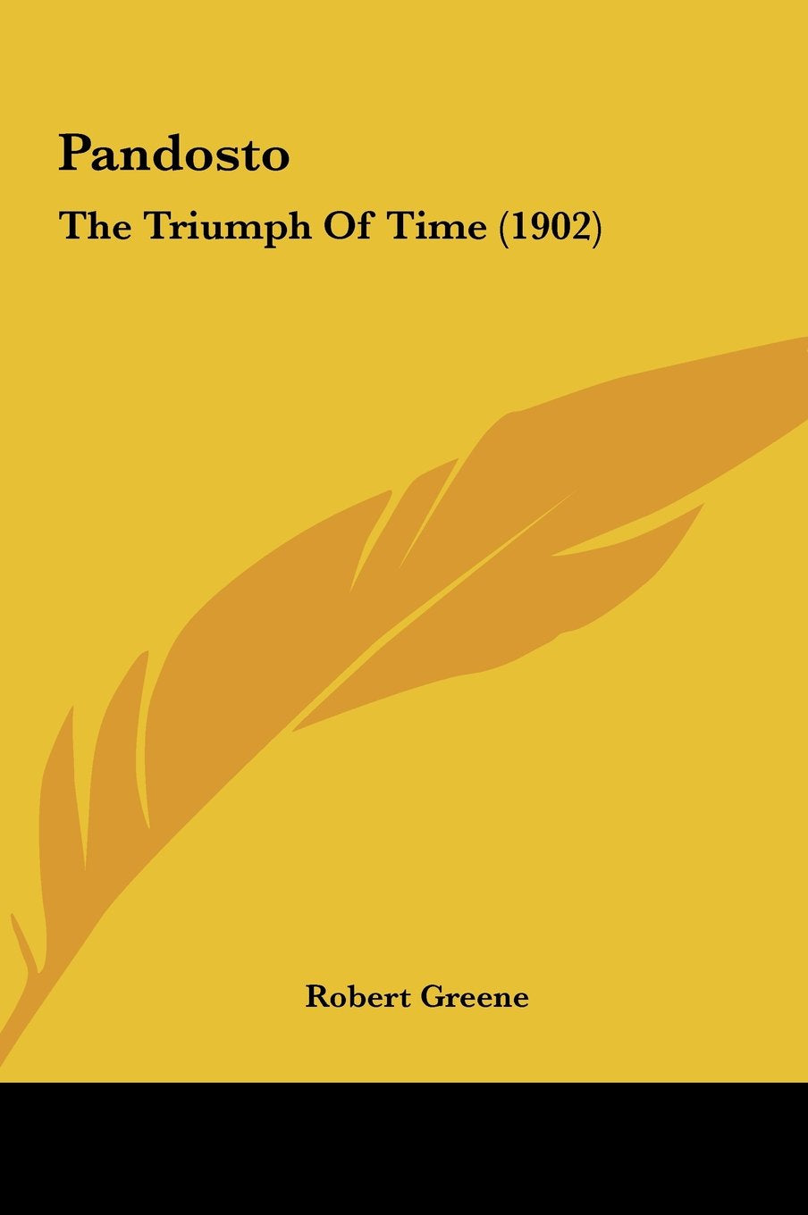 Pandosto: The Triumph Of Time (1902) Politics & History