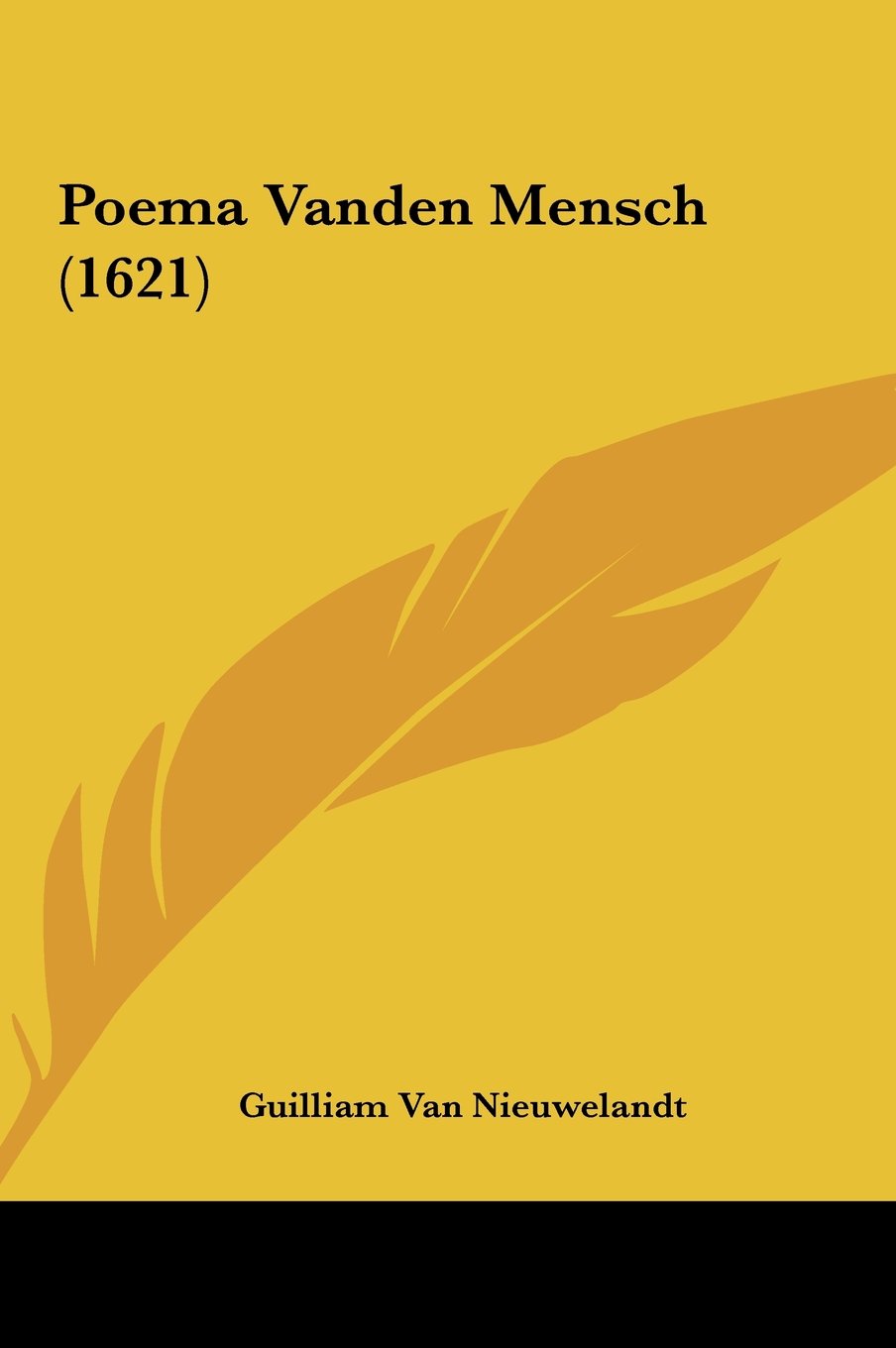 Poema Vanden Mensch (1621) Contemporary literature