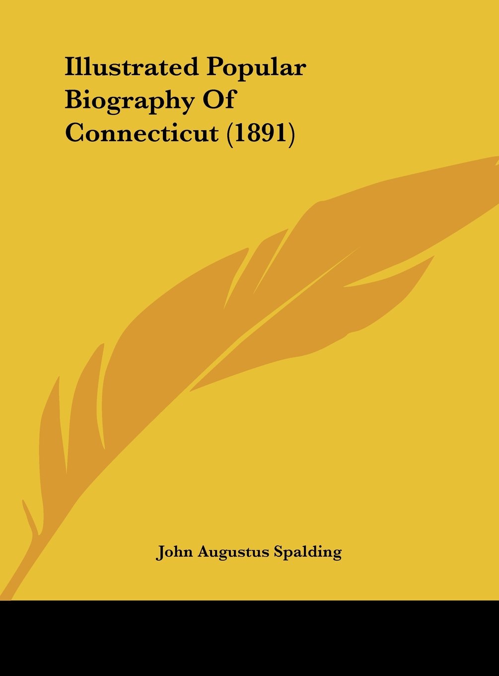 Illustrated Popular Biography Of Connecticut (1891) Contemporary literature