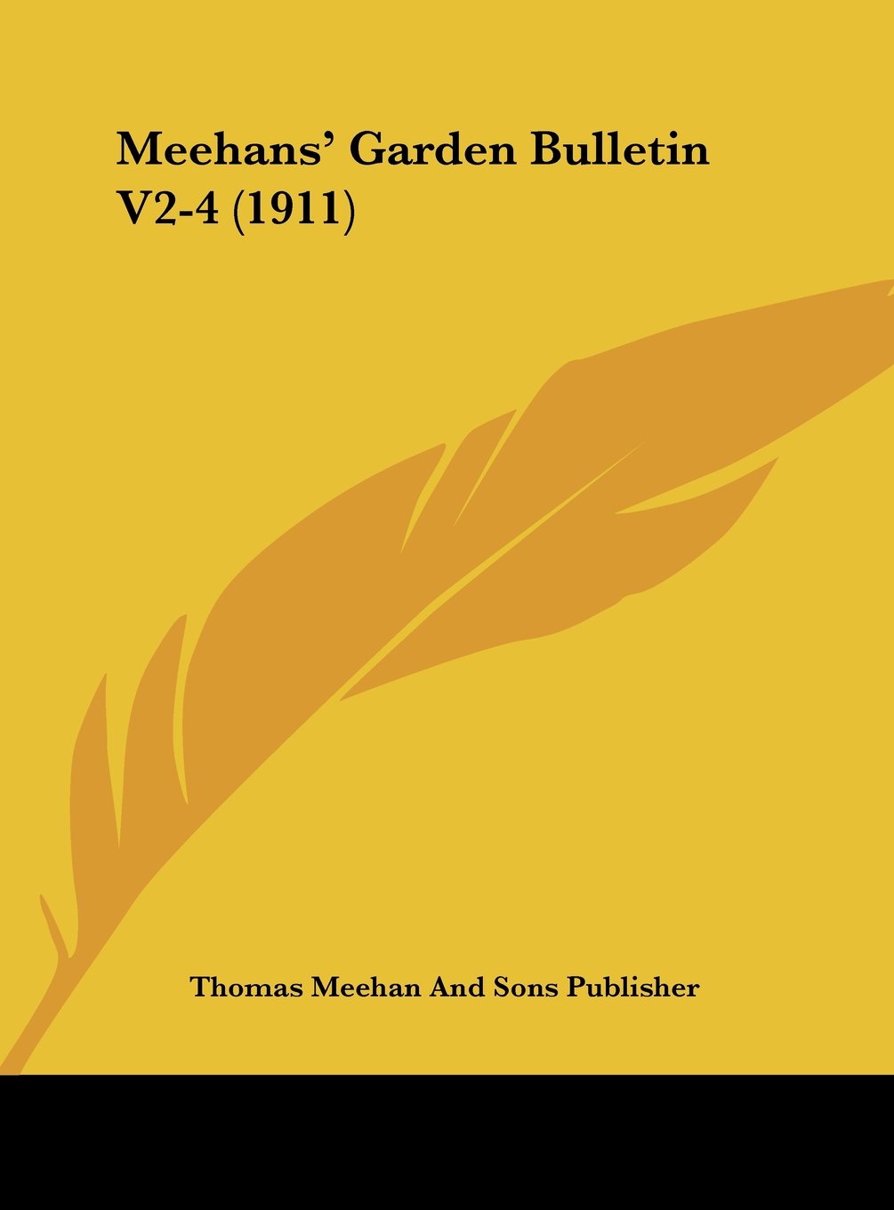 Meehans' Garden Bulletin V2-4 (1911) Contemporary literature