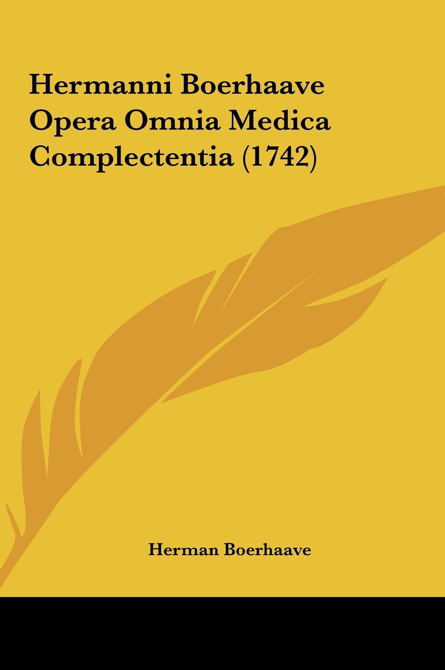 Hermanni Boerhaave Opera Omnia Medica Complectentia (1742) Contemporary literature