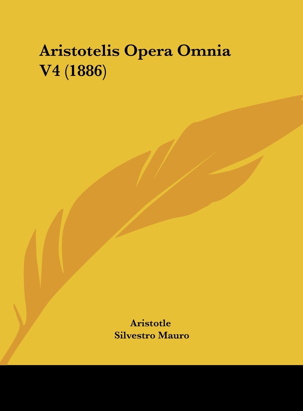 Product Image: Aristotelis Opera Omnia V4 (1886)