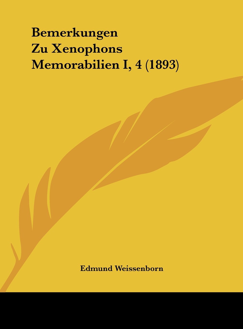 Bemerkungen Zu Xenophons Memorabilien I, 4 (1893) Contemporary literature