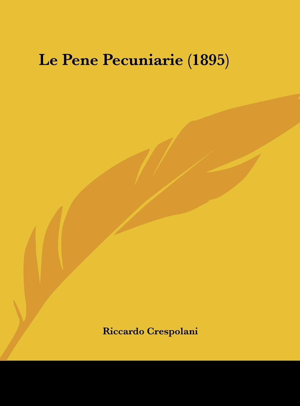 Le Pene Pecuniarie (1895) Contemporary literature