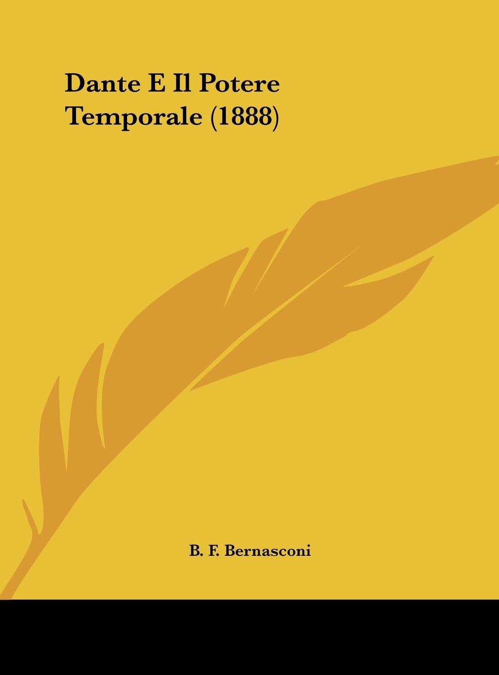 Dante E Il Potere Temporale (1888) Contemporary literature