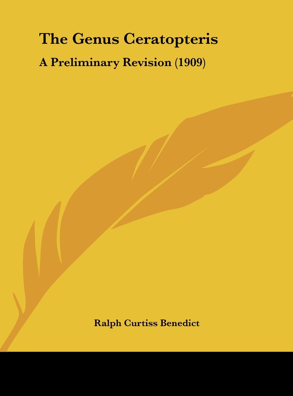 The Genus Ceratopteris: A Preliminary Revision (1909) Contemporary literature