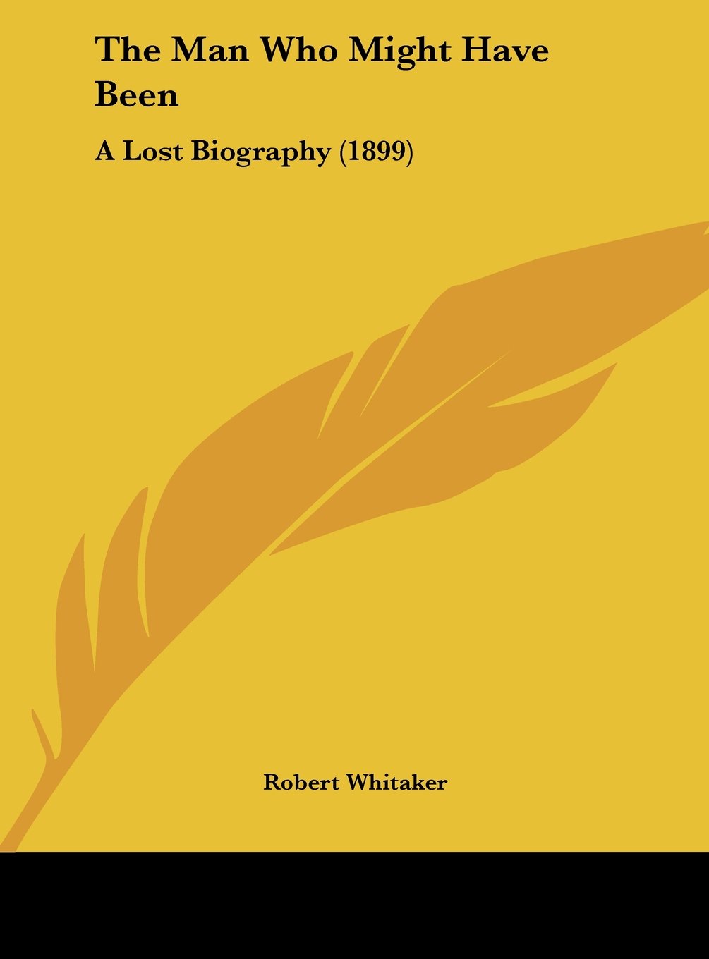 The Man Who Might Have Been: A Lost Biography (1899) Contemporary literature