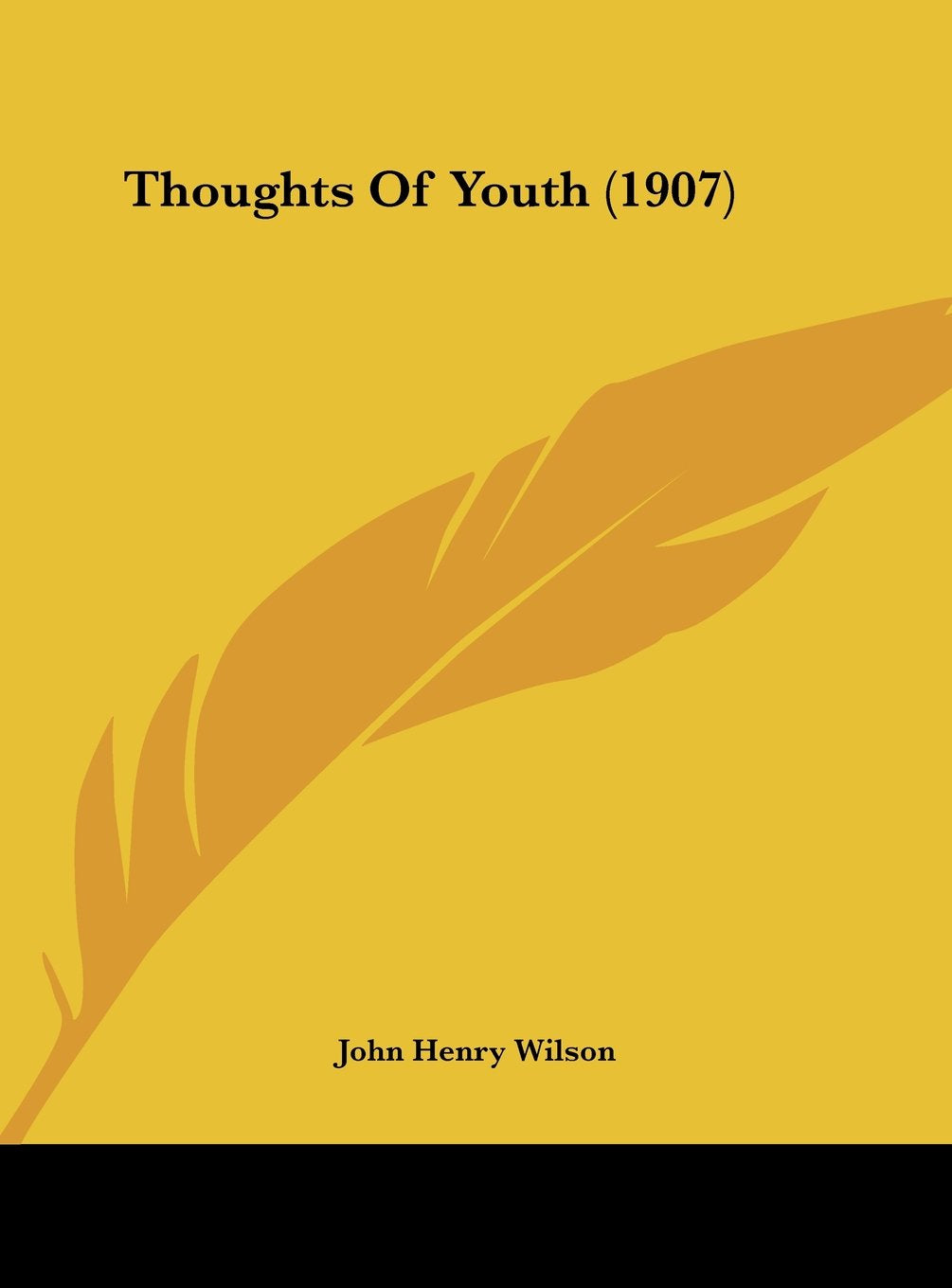 Thoughts Of Youth (1907) Contemporary literature