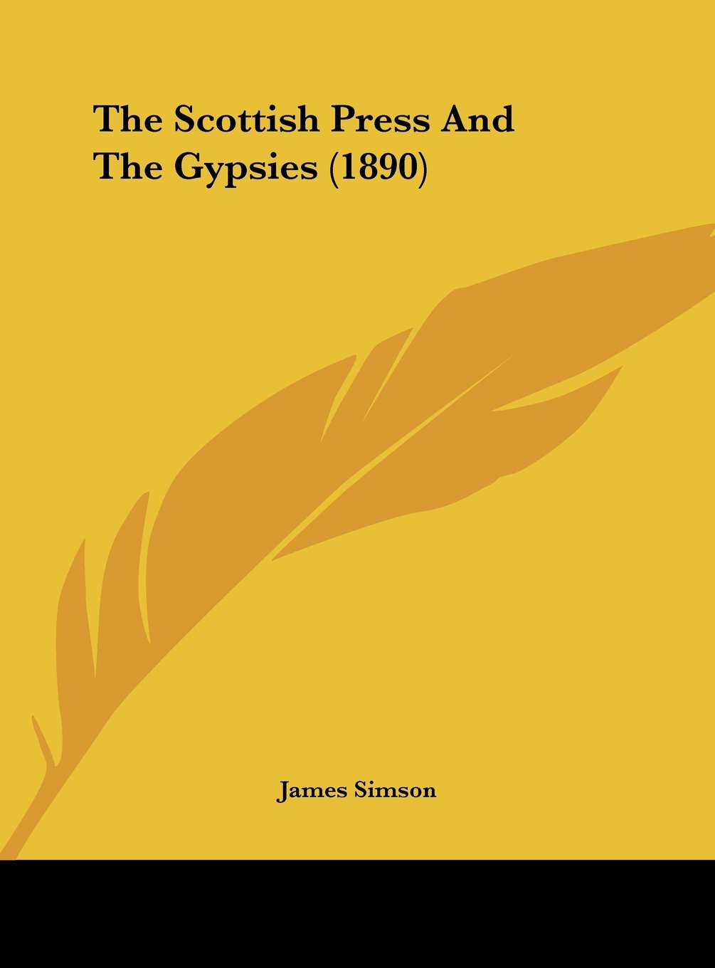 The Scottish Press And The Gypsies (1890) Contemporary literature