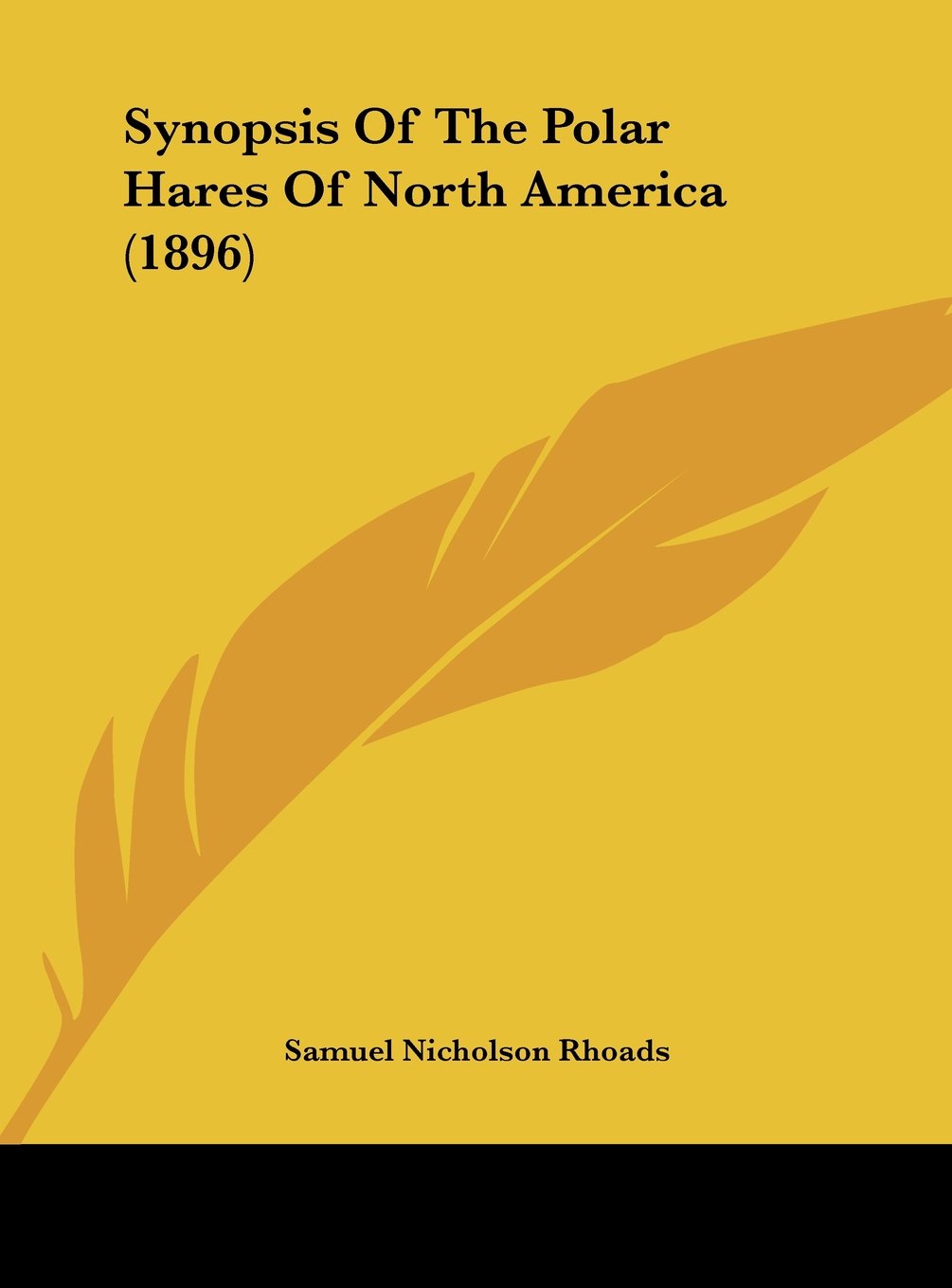 Synopsis Of The Polar Hares Of North America (1896) Contemporary literature