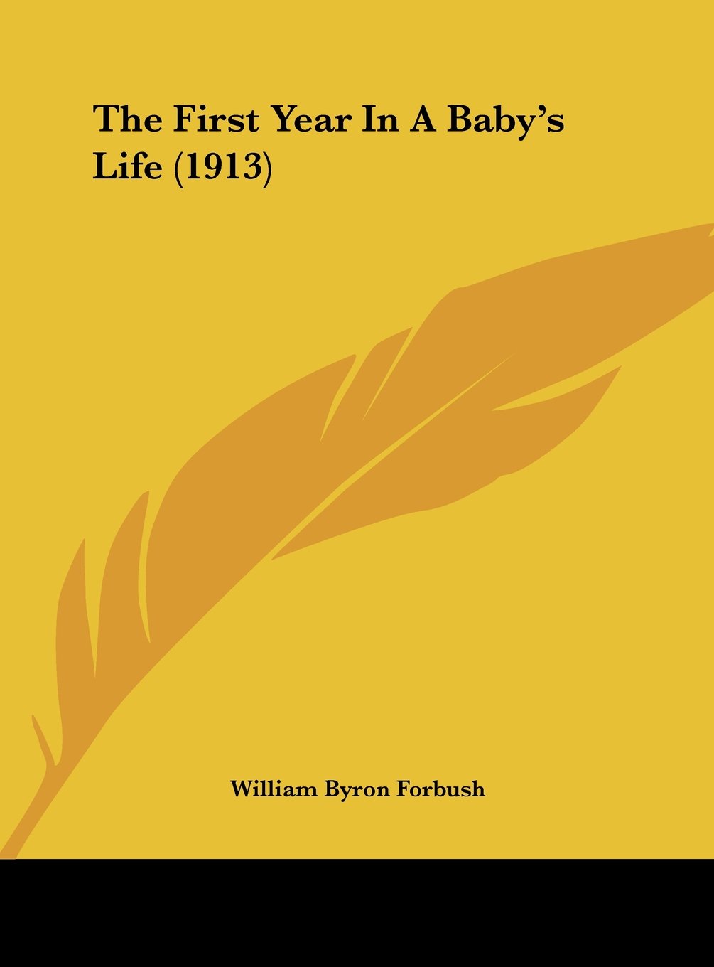The First Year In A Baby's Life (1913) Contemporary literature