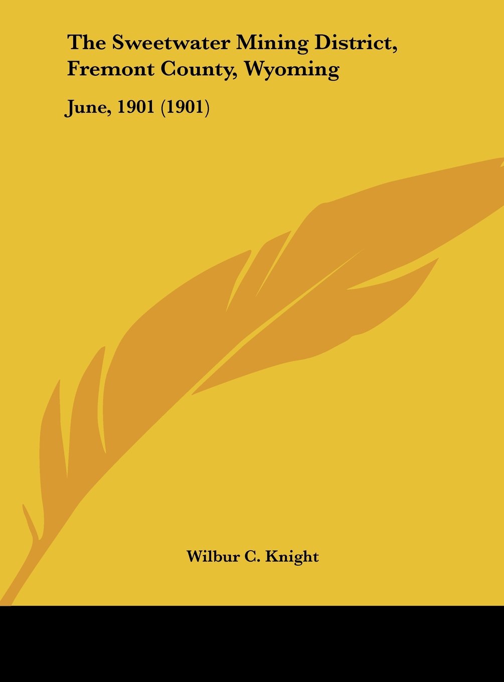 The Sweetwater Mining District, Fremont County, Wyoming: June, 1901 (1901) Contemporary literature