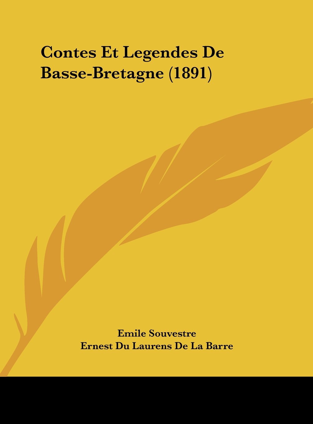 Contes Et Legendes De Basse-Bretagne (1891) Contemporary literature