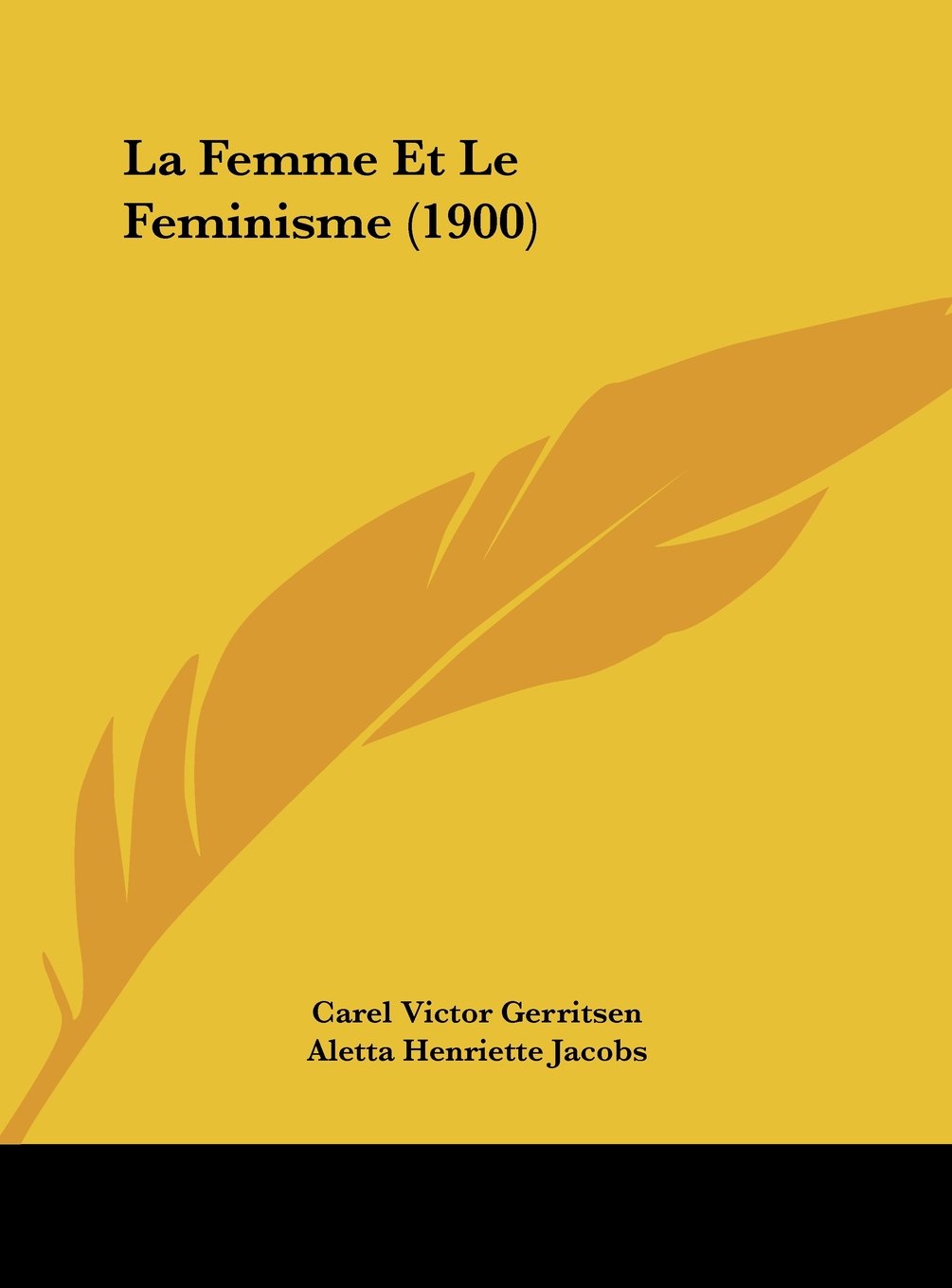 La Femme Et Le Feminisme (1900) Contemporary literature