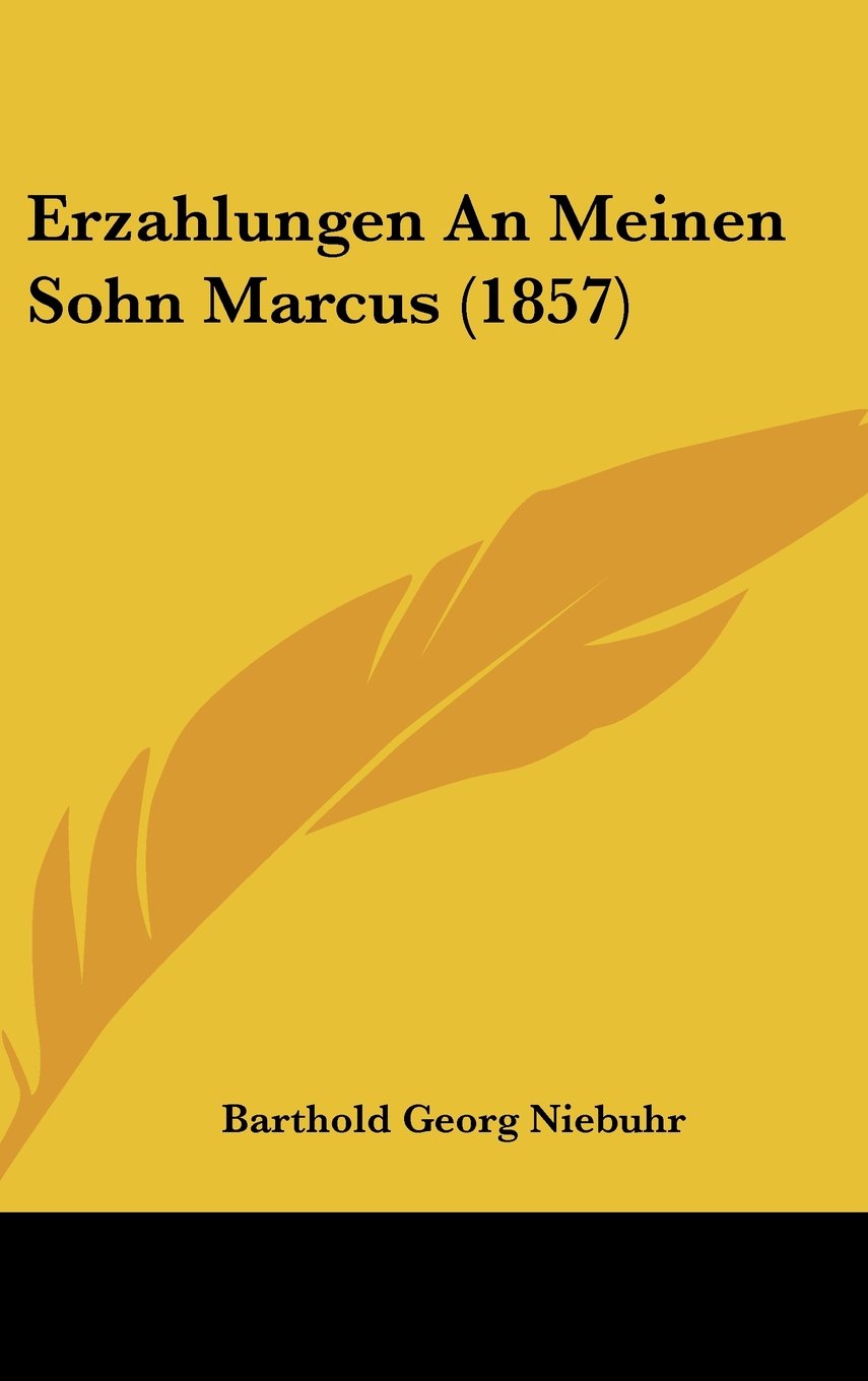 Erzahlungen An Meinen Sohn Marcus (1857) Contemporary literature