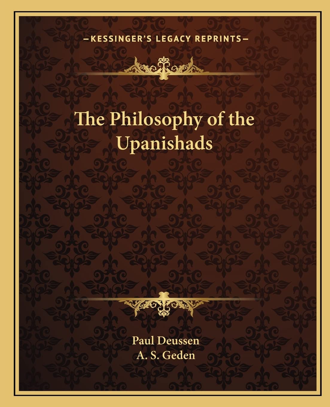 The Philosophy of the Upanishads Contemporary literature