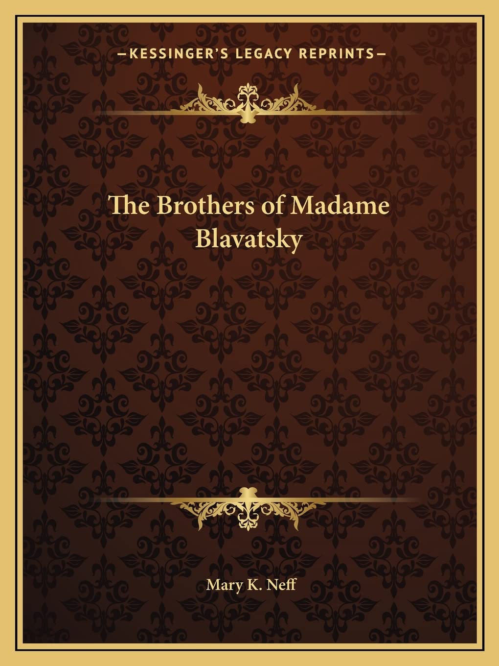 The Brothers of Madame Blavatsky Contemporary literature