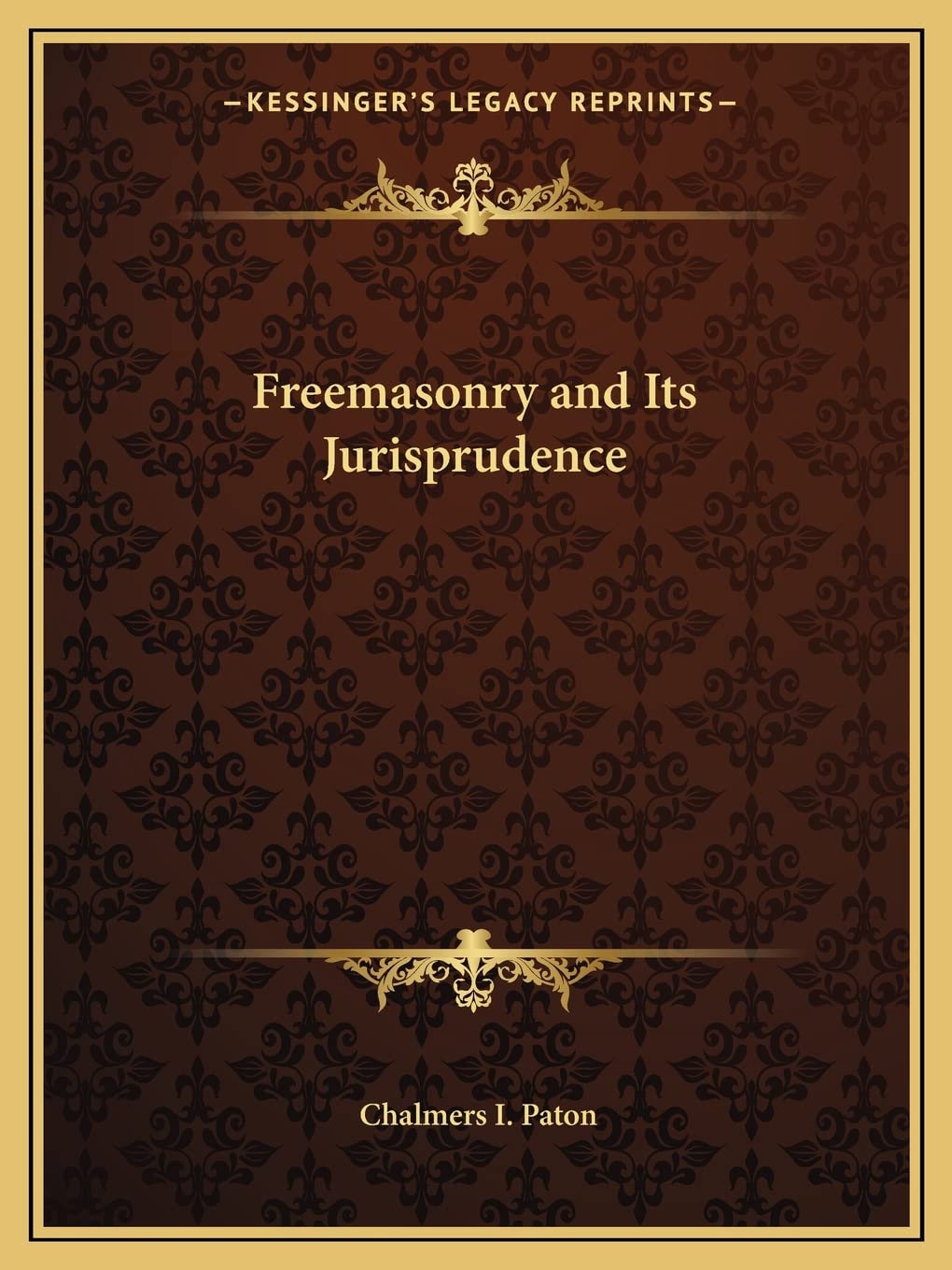 Product Image: Freemasonry and Its Jurisprudence