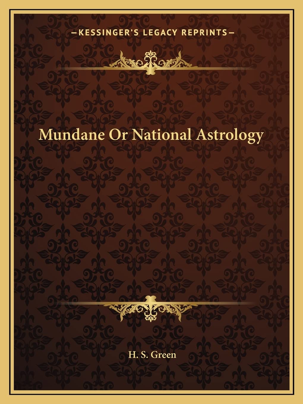 Mundane or National Astrology Contemporary literature