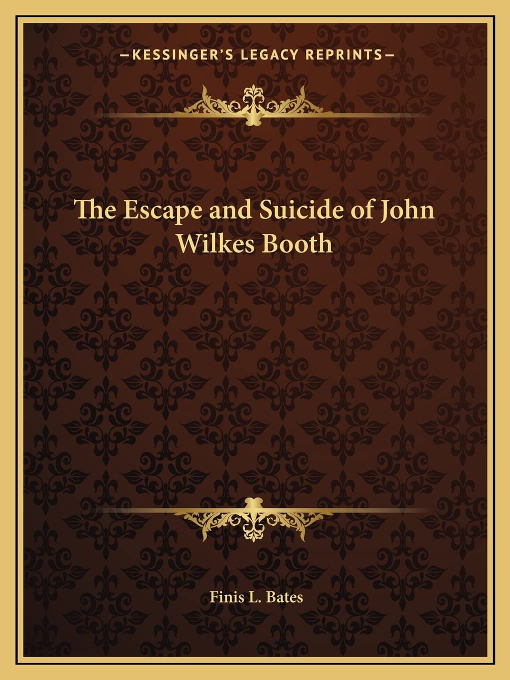 The Escape and Suicide of John Wilkes Booth Contemporary literature